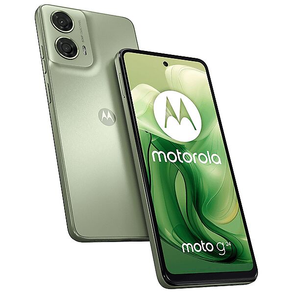 motorola g24 4+128, 128 gb, green