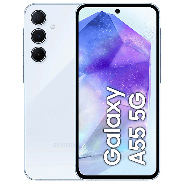 samsung galaxy a55 5g 256gb, 256 gb, awesome iceblue