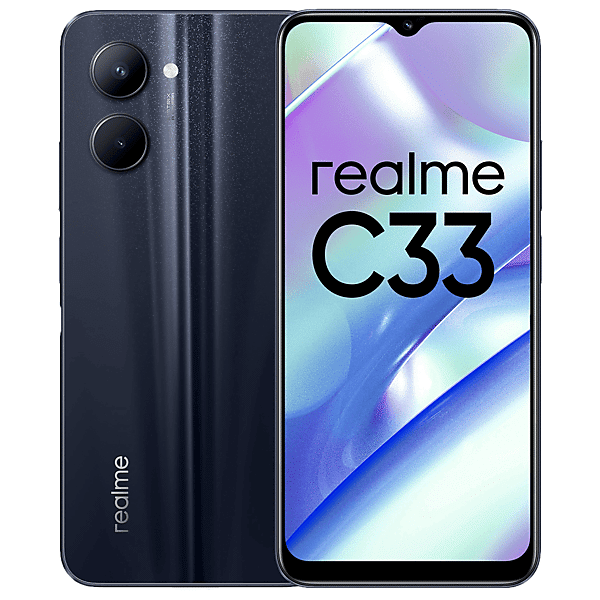 realme c33 4+128gb, 128 gb, black