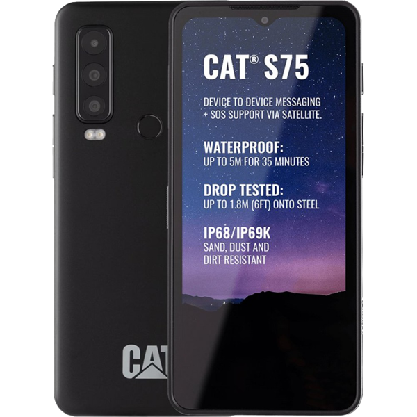 cat s75 128 gb + 6 gb black no brand eu