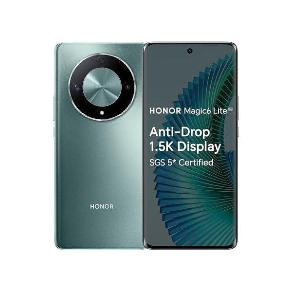 honor magic 6 lite 5g   8 gb   256 gb   dual-sim   emerald green