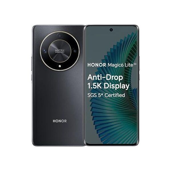 honor magic 6 lite 5g   8 gb   256 gb   dual-sim   midnight black