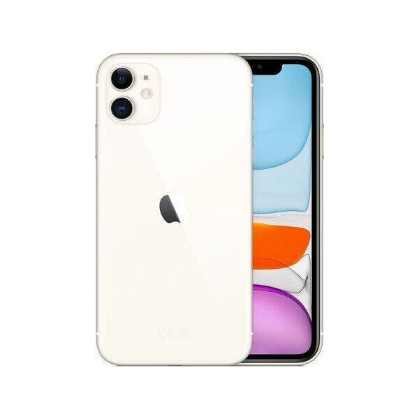 apple iphone 11   64 gb   bianco   nuova batteria