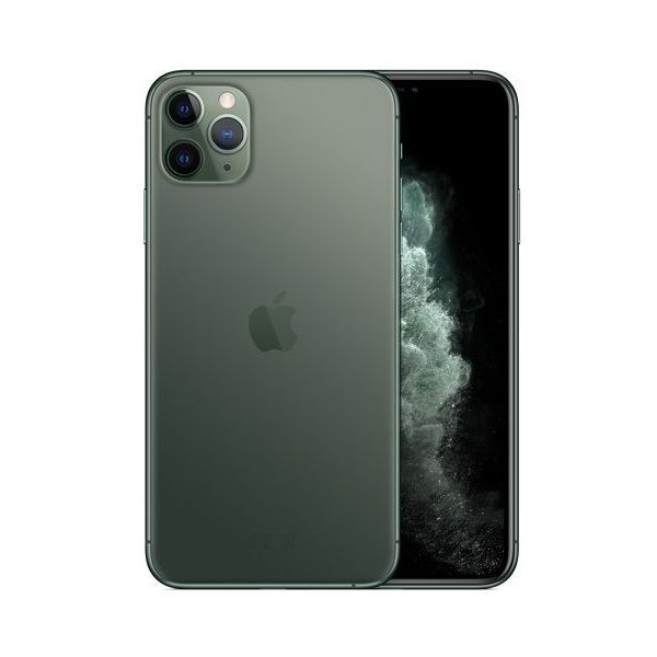 apple iphone 11 pro max   256 gb   verde notte   nuova batteria