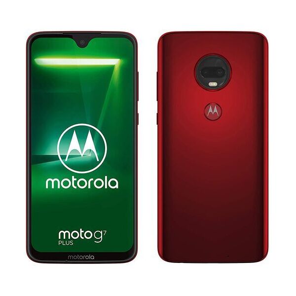 motorola moto g7 plus   64 gb   dual-sim   rosso