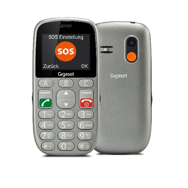 siemens gl390  gl390 5,59 cm (2.2) 88 g argento telefono cellulare basico