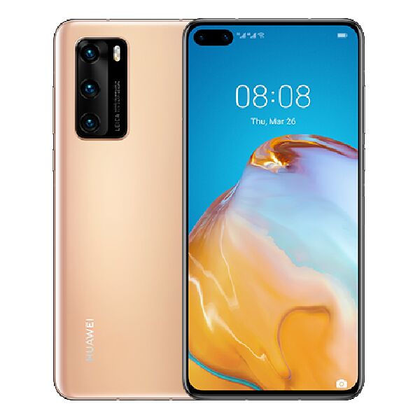 huawei p40  p40 15,5 cm (6.1) dual sim ibrida android 10.0  mobile services (hms) 5g usb tipo-c 8 gb 128 gb 3800 mah oro - garanzia itali