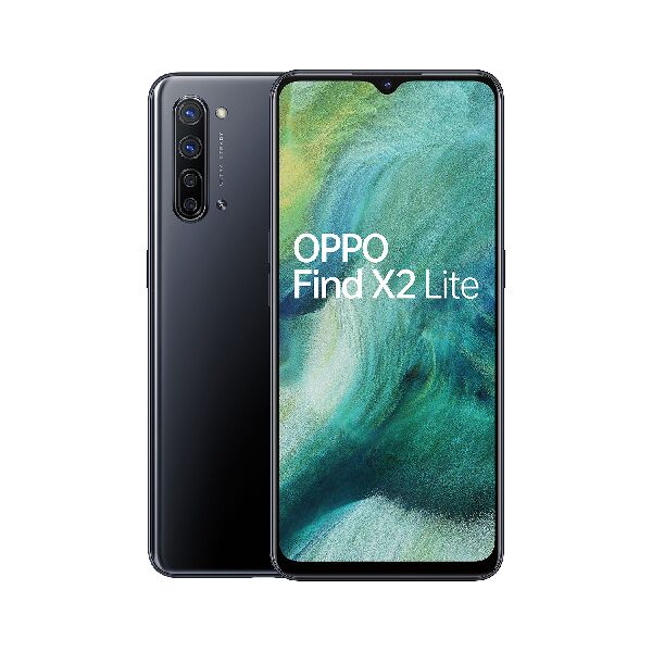 oppo find x2 lite moonlight black  find x2 lite 16,3 cm (6.4) sim singola android 10.0 5g usb tipo-c 8 gb 128 gb 4025 mah nero