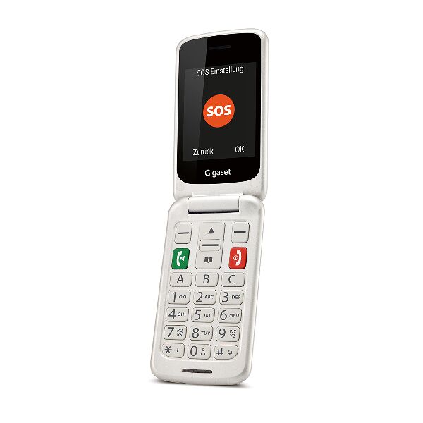 siemens gl590white  gl590 7,11 cm (2.8) 113 g bianco telefono per anziani