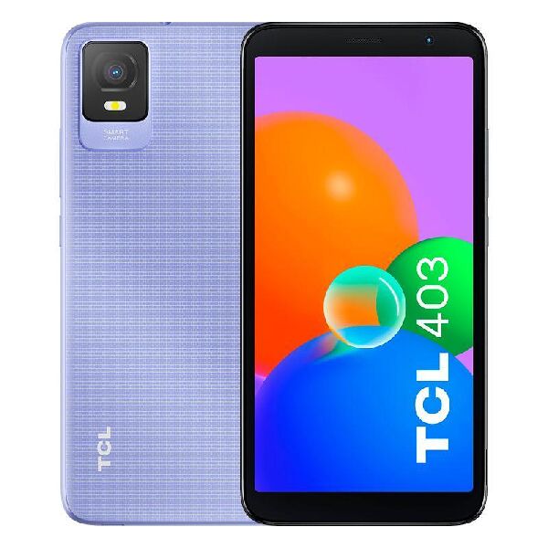 tcl 403 mauvemist  403 15,2 cm (6) doppia sim android 12 go edition 4g micro-usb 2 gb 32 gb 3000 mah mauve