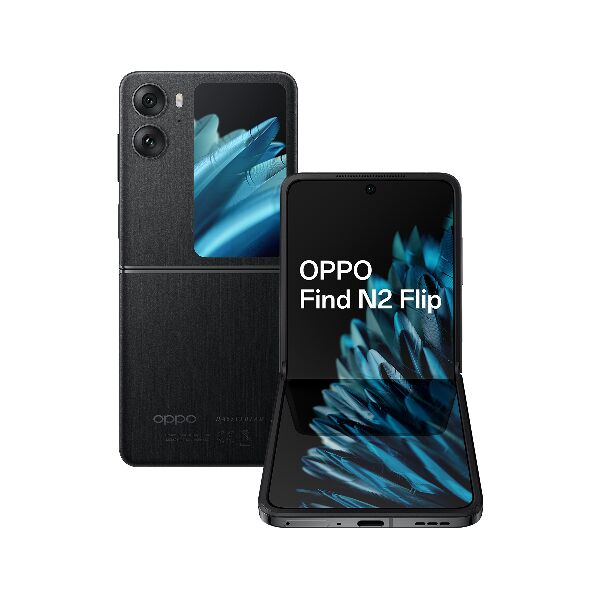 oppo n2 flip  find n2 flip 17,3 cm (6.8) doppia sim android 13 5g usb tipo-c 8 gb 256 gb 4300 mah nero