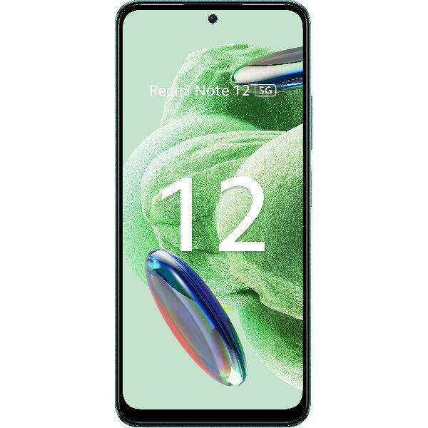 xiaomi redminote125ggreen  redmi note 12 5g 16,9 cm (6.67) doppia sim android 12 usb tipo-c 4 gb 128 gb 5000 mah verde