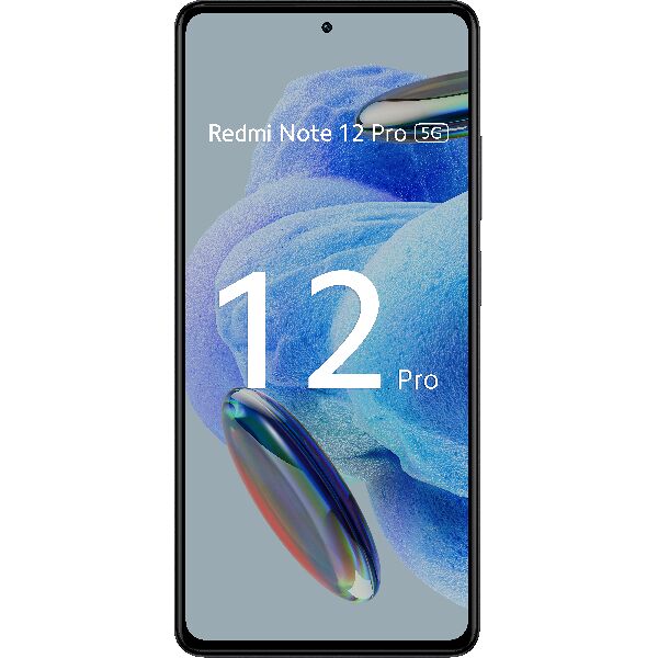 xiaomi redmi note 12 pro 5g black  redmi note 12 pro 5g 16,9 cm (6.67) doppia sim android 12 usb tipo-c 6 gb 128 gb 5000 mah nero