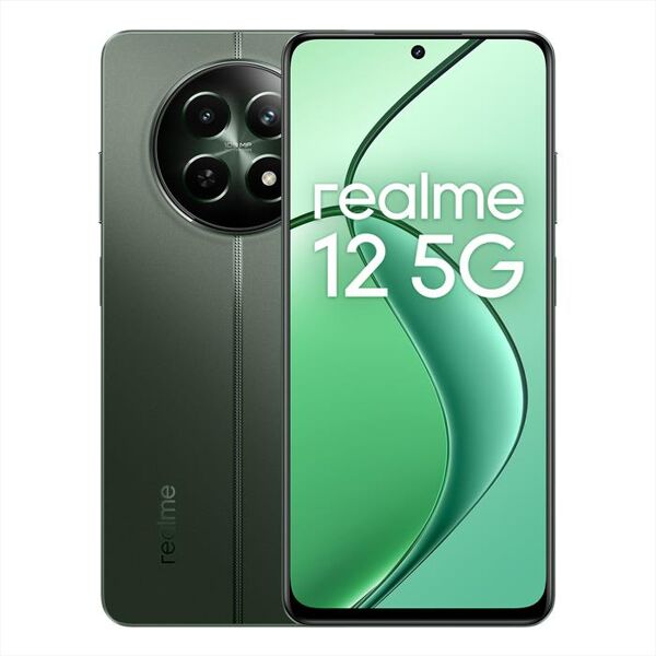 realme smartphone 12 5g 256gb/8gb-woodland green