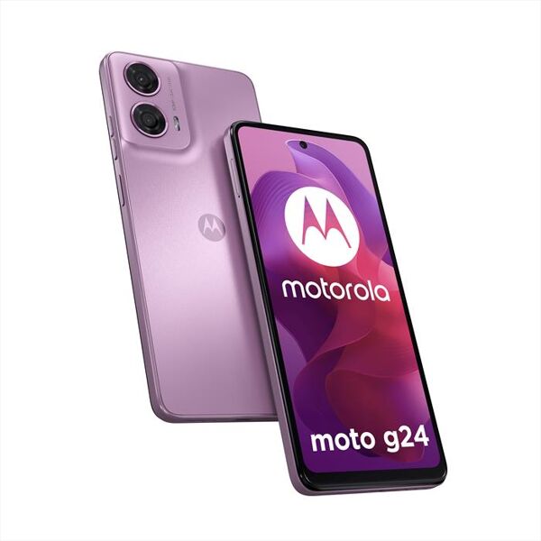 motorola smartphone moto g24 4/128gb-pink lavander