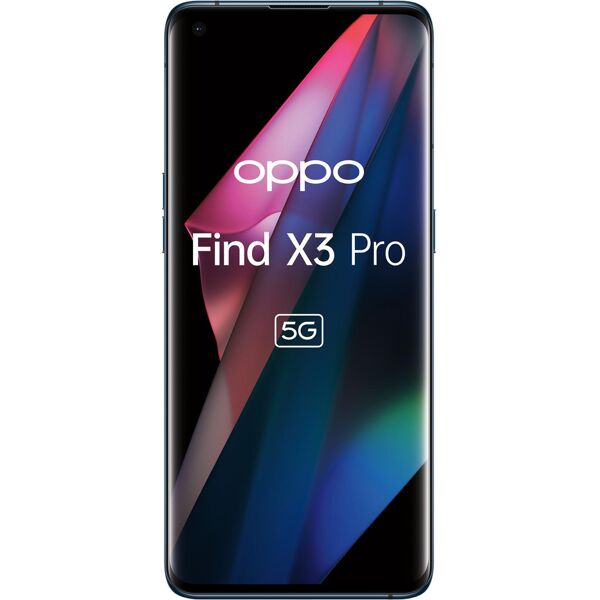 oppo findx3prob find x3 pro - smartphone dual sim 6.7 12/256 gb 50 mp 5g android colore blu - findx3prob