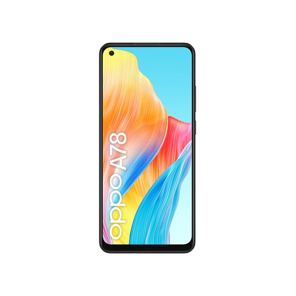 oppo a78 4g smartphone, ai doppia fotocamera 50+2mp, selfie 8mp, displ