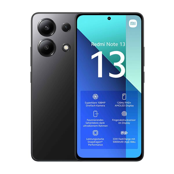 xiaomi redmi note 13 16,9 cm (6.67'') doppia sim android 13 4g usb tipo