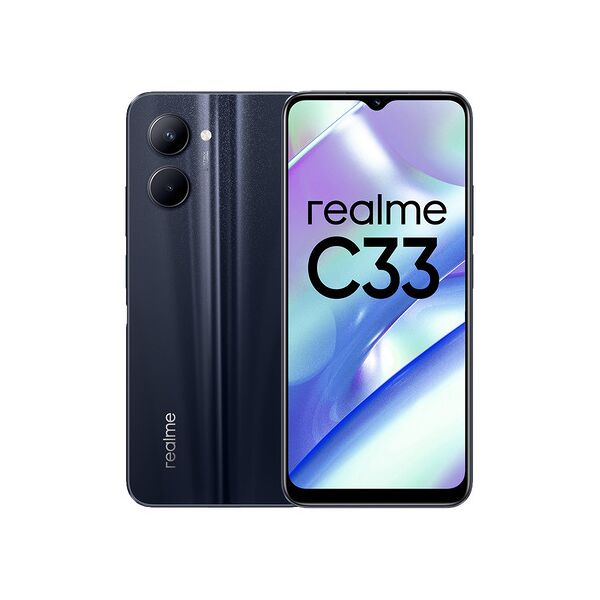 realme c33 16,5 cm (6.5'') doppia sim android 12 4g micro-usb 4 gb 128