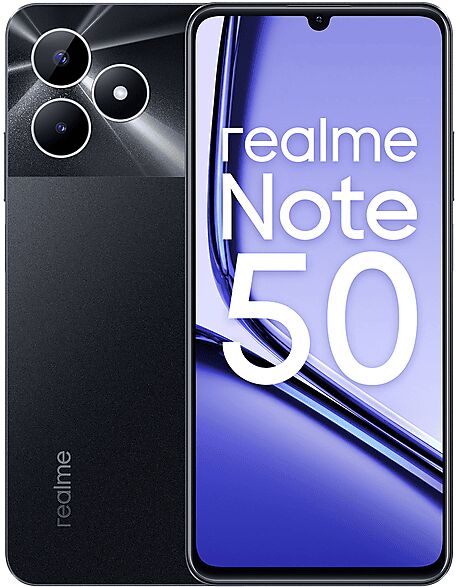 Realme Note 50 4 + 128, 128 GB, BLACK