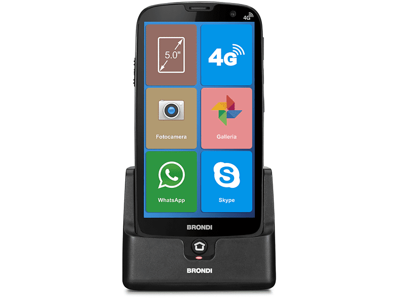 Brondi AMICO SMARTPHONE XS, 8 GB, BLACK