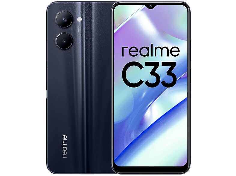 Realme C33 4+128GB, 128 GB, BLACK