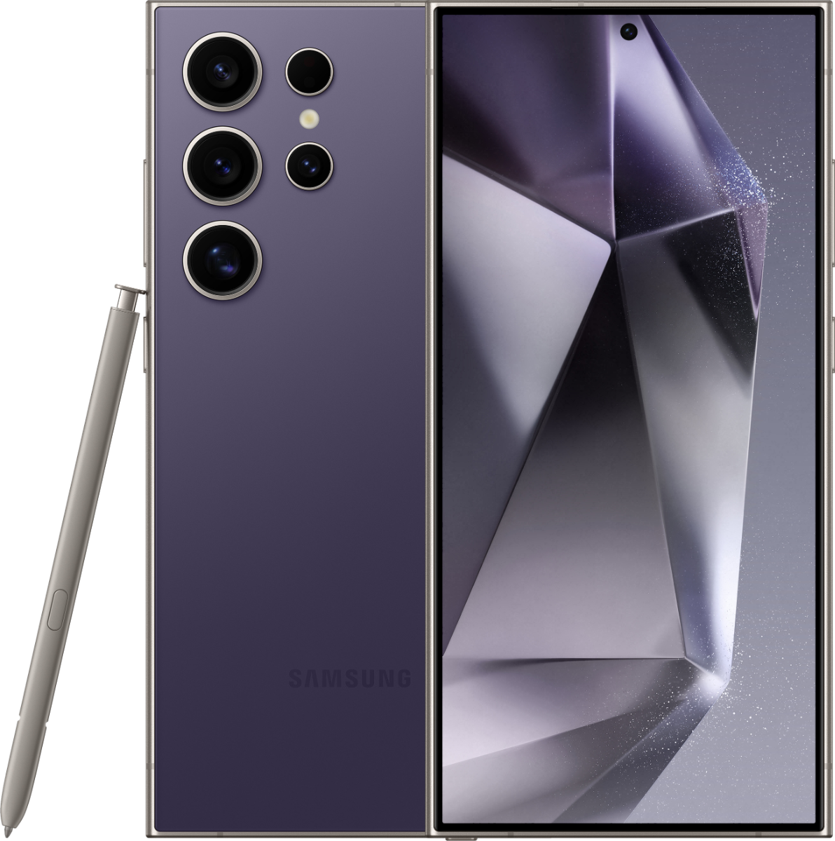 Samsung Galaxy s24 ultra 256 gb + 12 gb titanium violet no brand ita