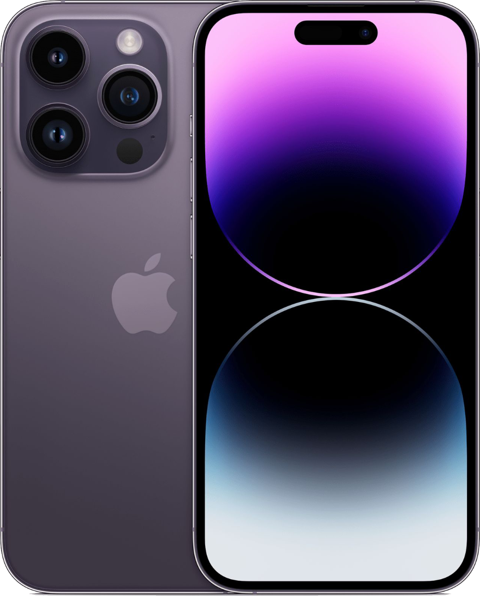 Apple Iphone 14 pro 128 gb viola scuro no brand eu