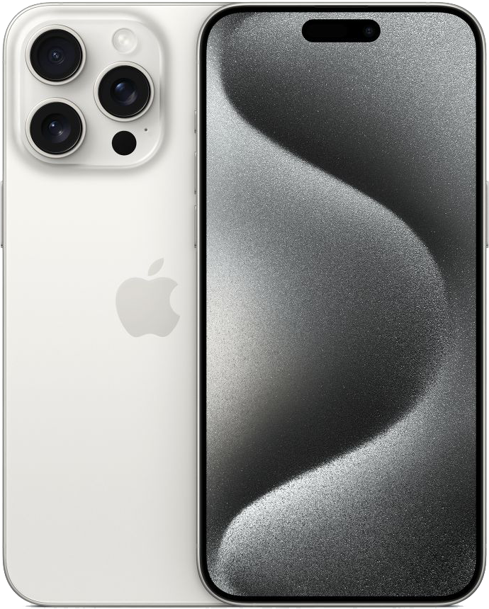 Apple Iphone 15 pro max 512 gb titanio bianco no brand eu