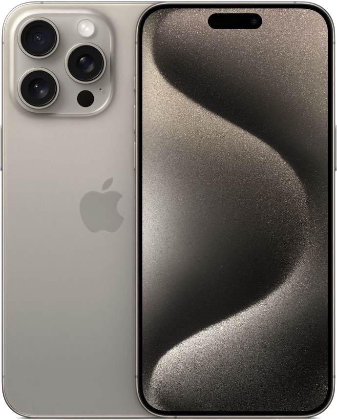 Apple Iphone 15 pro max 256 gb titanio naturale no brand eu