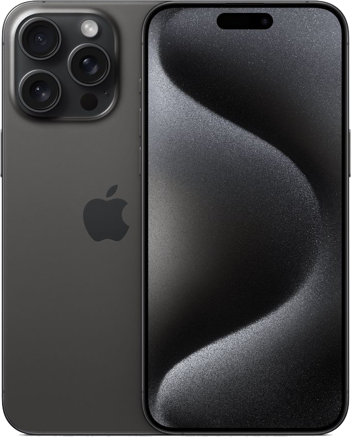 Apple Iphone 15 pro max 256 gb titanio nero no brand eu