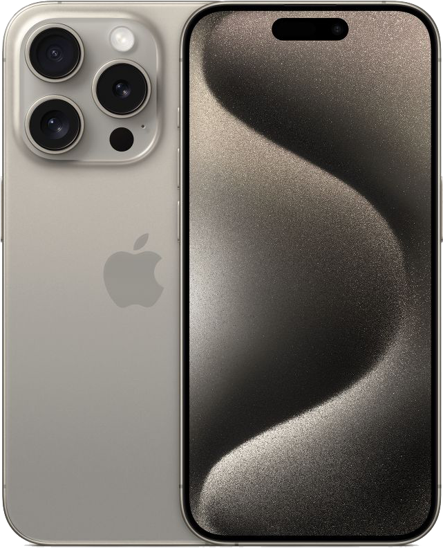 Apple Iphone 15 pro 256 gb titanio naturale no brand eu