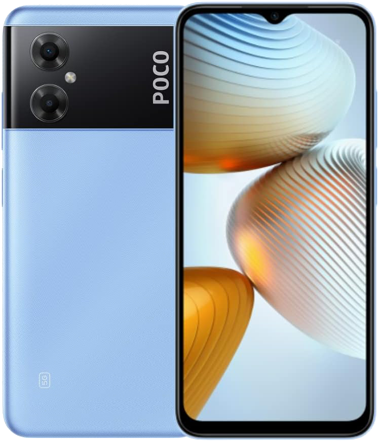 Xiaomi Poco m4 5g 64 gb + 4 gb cool blue no brand ita