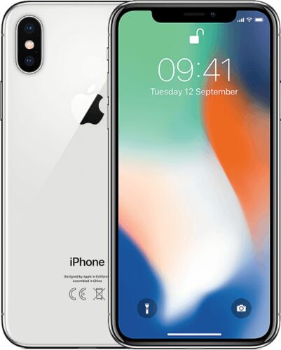 Apple iPhone X   64 GB   argento