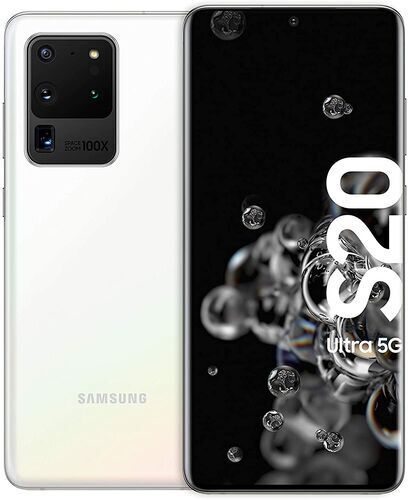 Samsung Galaxy S20 Ultra   12 GB   128 GB   Dual-SIM   Cosmic White