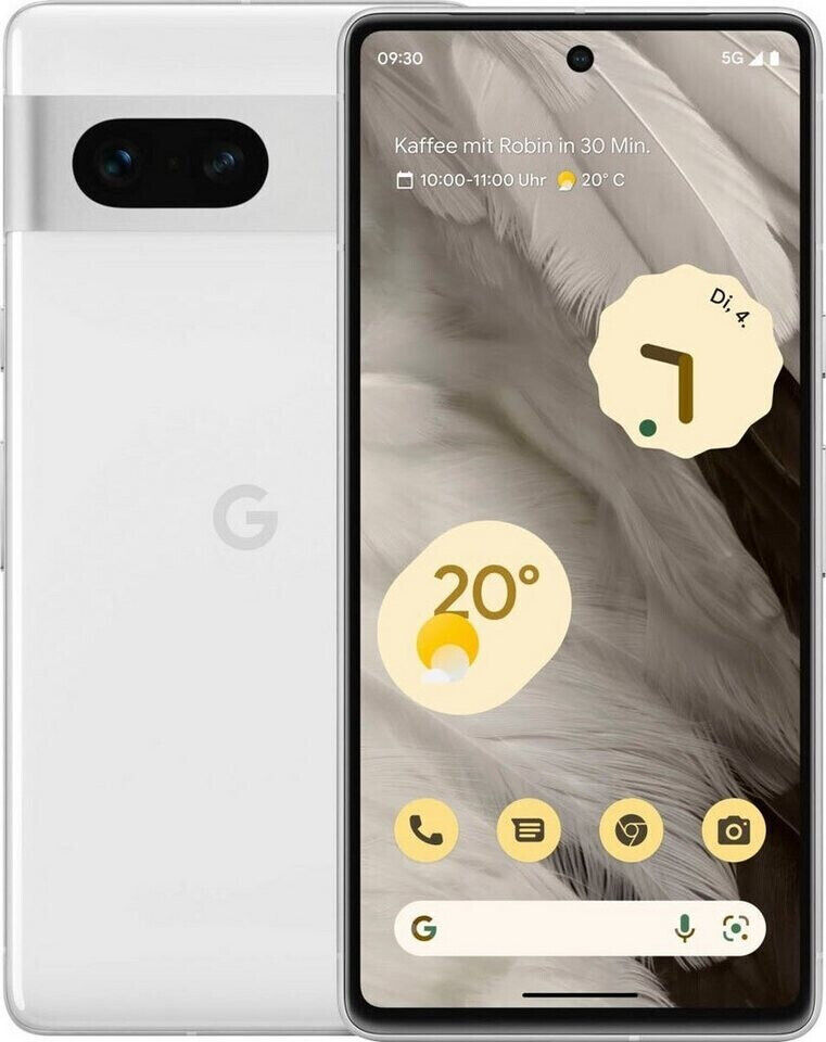 Google Pixel 7 5G 128GB 8GB RAM Dual SIM Snow White Europa