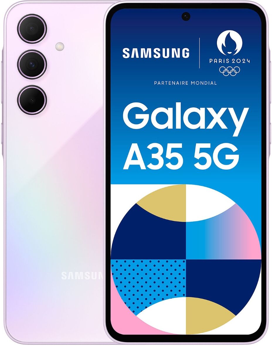 Samsung Galaxy A35 A356 5G 256GB 8GB RAM Lilac Europa