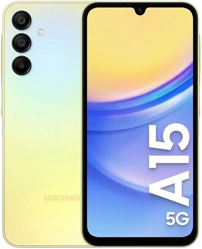 Samsung Galaxy A15 A156 5G 128GB 4GB RAM Dual Sim Yellow Europa