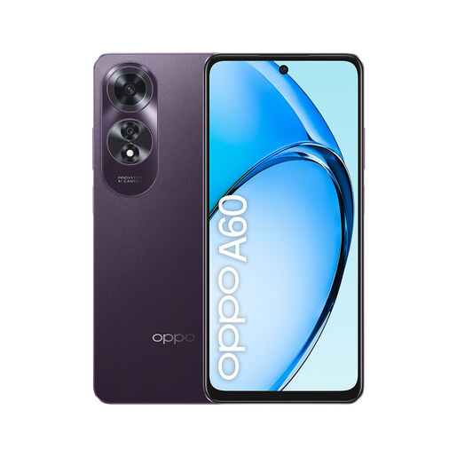 Oppo A60 Smartphone, AI Doppia Fotocamera 64+2MP, Selfie 8MP, Display