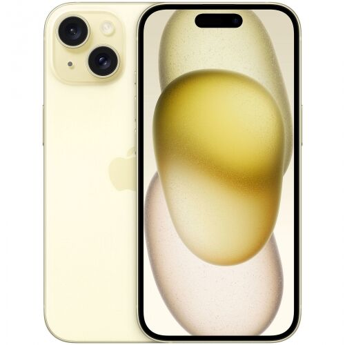 Apple iphone 15 plus 256gb 6.7" yellow eu mu1d3sx/a