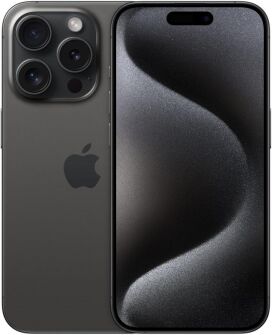 Apple iphone 15 pro 128gb 6.1" black titanium eu mtuv3zd/a