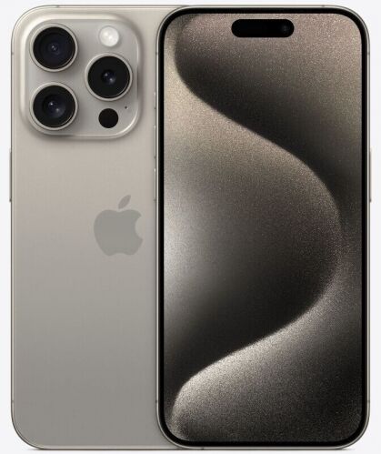 Apple iphone 15 pro 128gb 6.1" natural titanium ita mtux3ql/a
