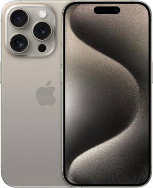 Apple iphone 15 pro 256gb 6.1" natural titanium eu mtv53qn/a