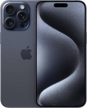 Apple iphone 15 pro max 1tb 6.7" blue titanium eu mu7k3sx/a