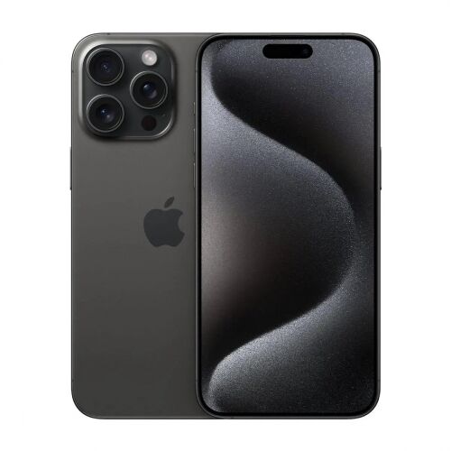 Apple iphone 15 pro max 256gb 6.7" black titanium eu mu773zd/a