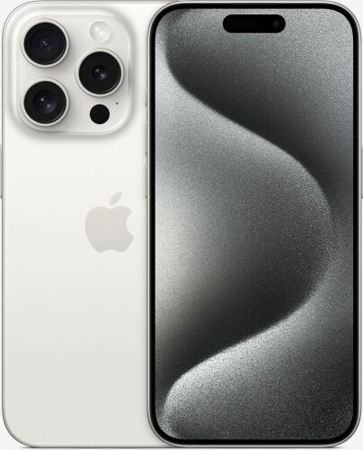 Apple iphone 15 pro max 512gb 6.7" white titanium eu mu7d3zd/a