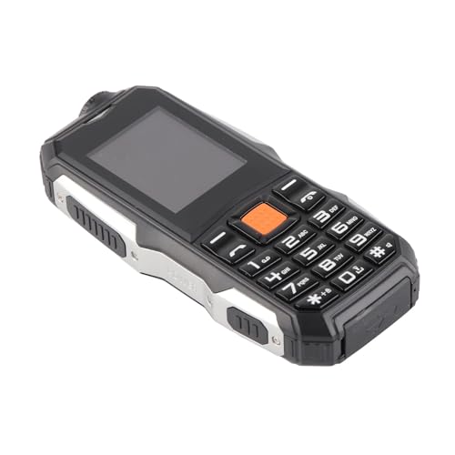 Sxhlseller Mobiele Telefoon voor Ouderen, Ontgrendelde Mobiele Telefoon voor Senioren, 1,8 Inch Dual SIM Dual Standby Mobiele Telefoon, 2800 MAh Lange Stand-by Senioren Mobiele Telefoon (Zwart)