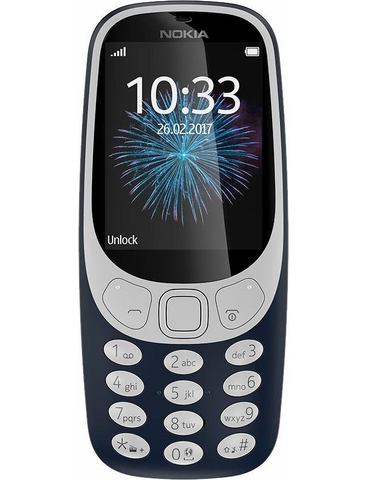 Nokia 3310 retro Dual SIM gsm, 6,1 cm (2,4 inch) display, NOKIA S30+, 2,0 megapixel  - 59.99 - blauw