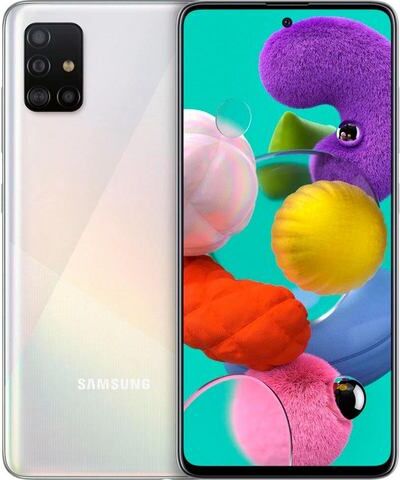 Samsung smartphone Galaxy A51  - 339.00 - wit