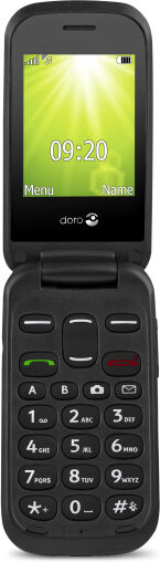 Doro 2404 Bk/bk Easy To Use Mobile Phone - Black